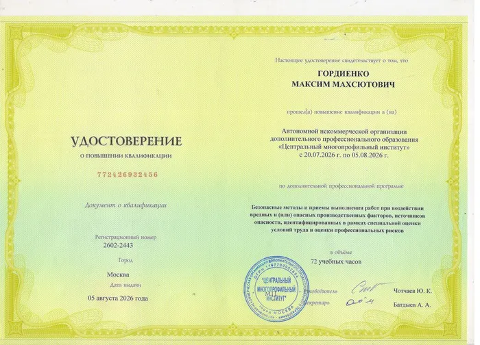 Гордиенко М.М....
